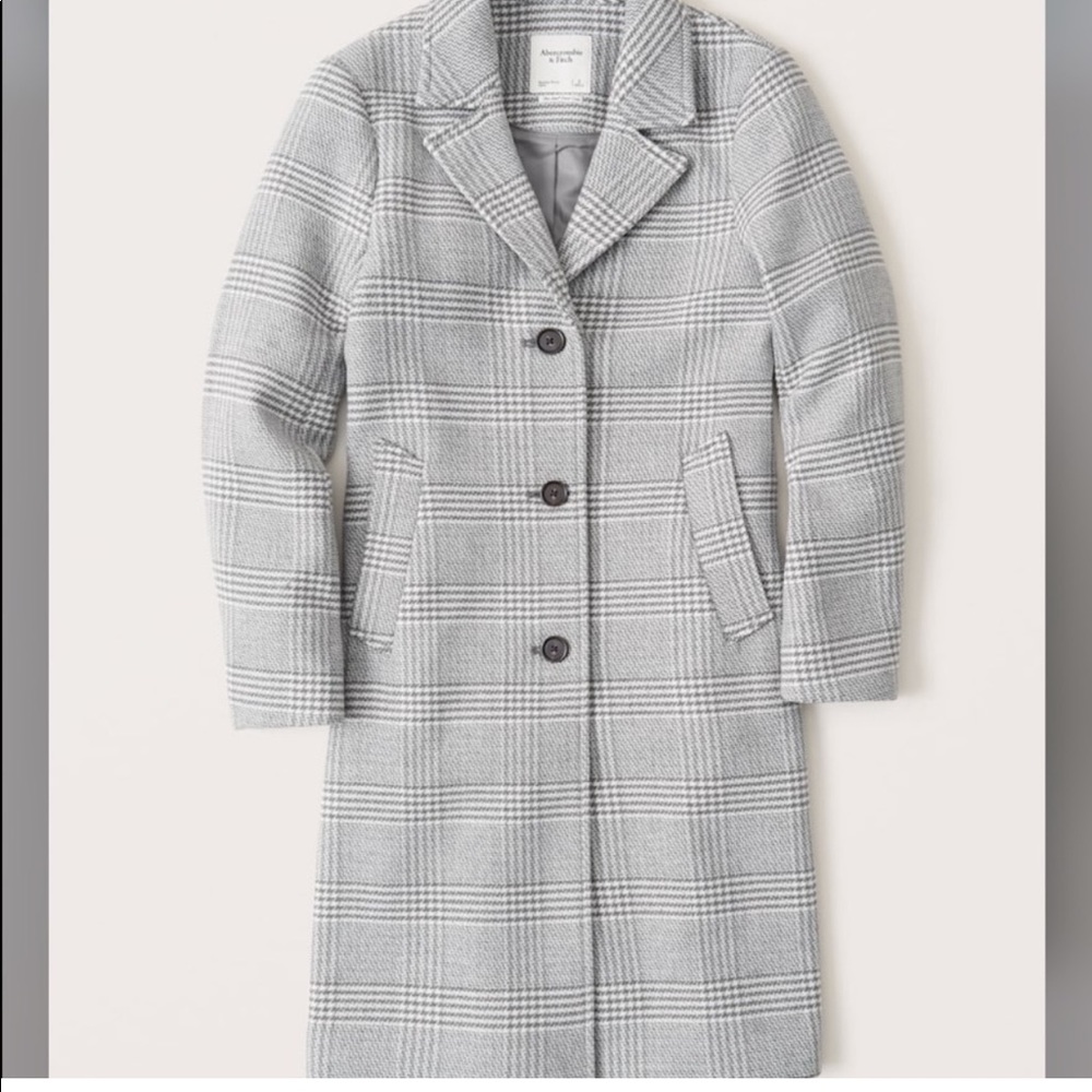Abercrombie Wool Dad Coat